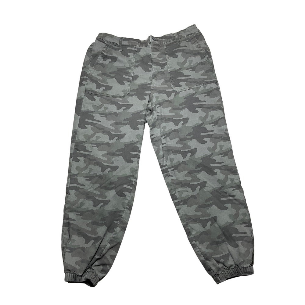 Stitch Star Camo Jogger Pants Green Grey Camouflage Utility Large SS20317-2